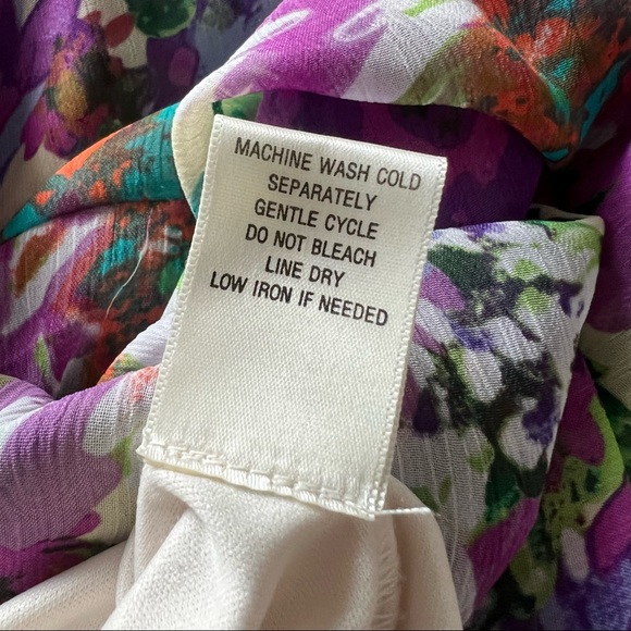 Floral long dress. - Picture 6 of 6